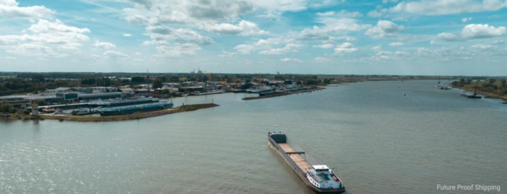 Air Liquide now also supplies hydrogen to the second ship sailing in the Rhine Delta