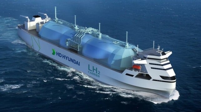 Hyundai Partnership Designs Hydrogen System for Ship Transport