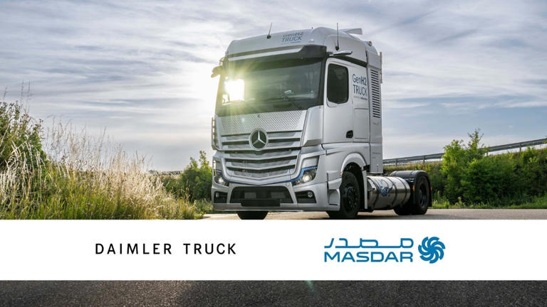 Daimler Truck, Masdar sign MoU on liquid green hydrogen