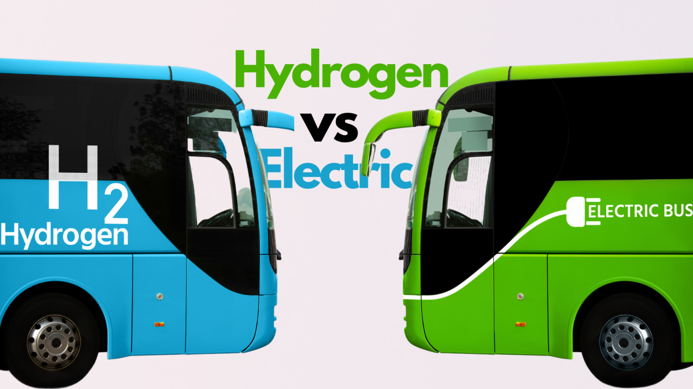 Electric Bus vs Hydrogen Bus: Study finds Electric Bus is 2.4 times more Energy Efficient than Hydrogen Bus