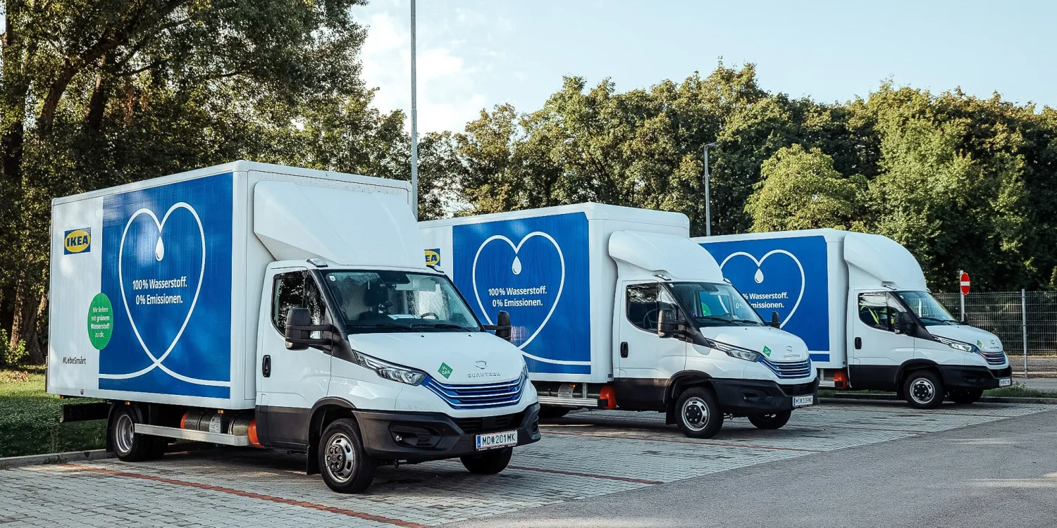 IKEA already runs electric trucks, so why is it launching green hydrogen trucks?