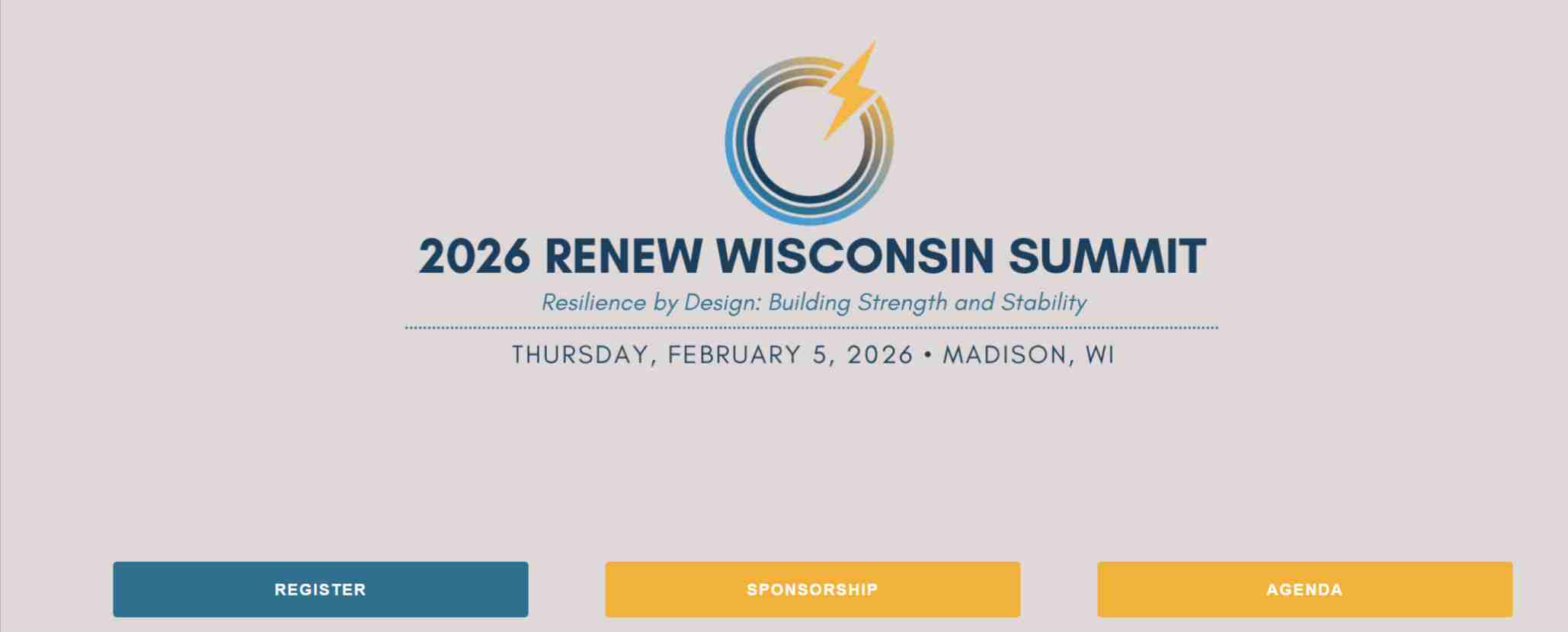 Renewable Energy Summit – RENEW Wisconsin