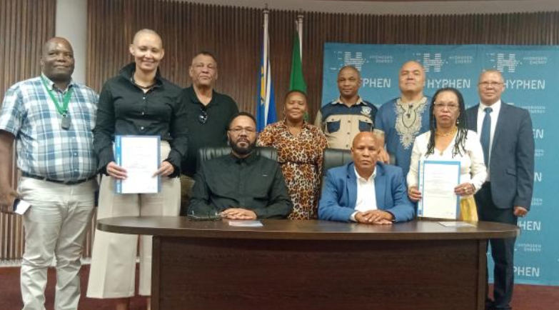 Hyphen Hydrogen Energy signs first regional MoU in Hardap