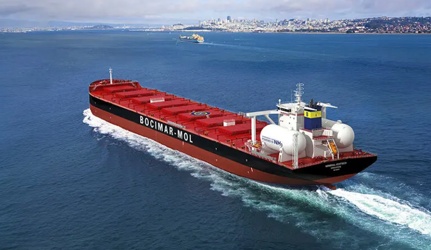 CMB.TECH and MOL Sign Landmark Agreement for Nine Ammonia-Powered Vessels