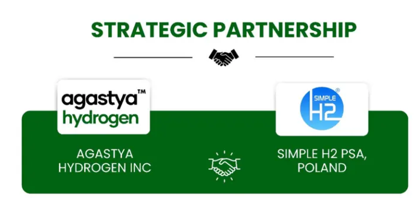 Agastya Hydrogen Announces Strategic Partnership with Simple H2 PSA in Poland