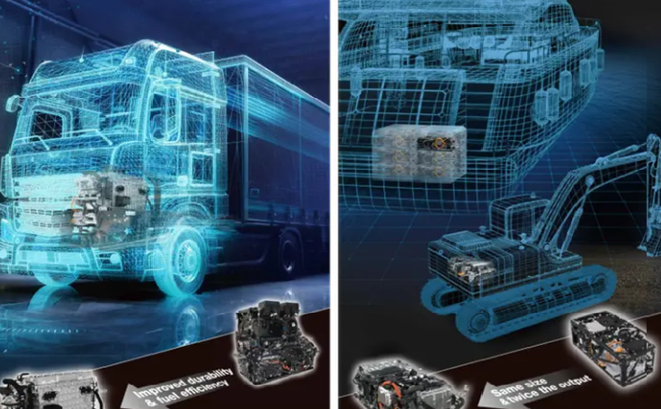 Toyota Develops New Fuel Cell System