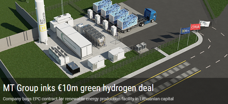 MT Group inks €10m green hydrogen deal