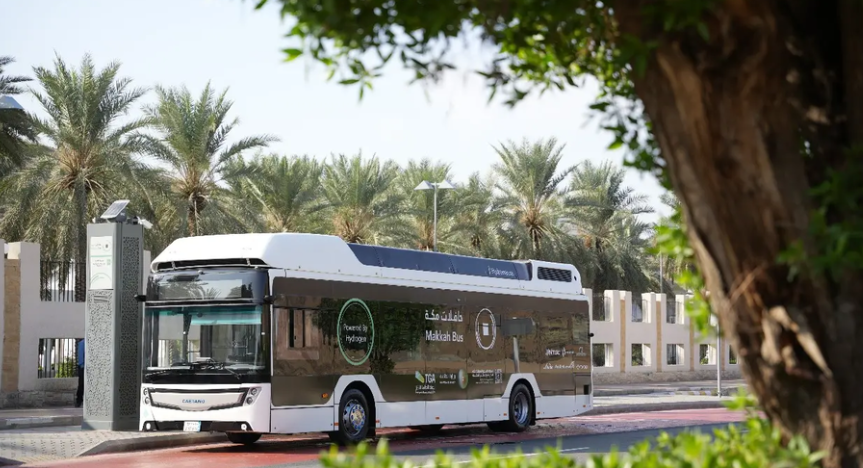 Abdul Latif Jameel Motors Participates in Hydrogen Fuel Cell Bus Trial in Makkah