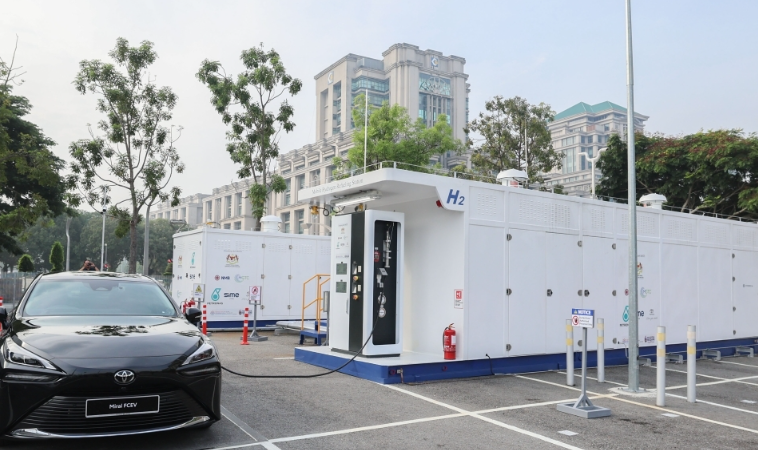 Malaysia debuts mobile hydrogen refuelling station in Putrajaya for clean vehicle push