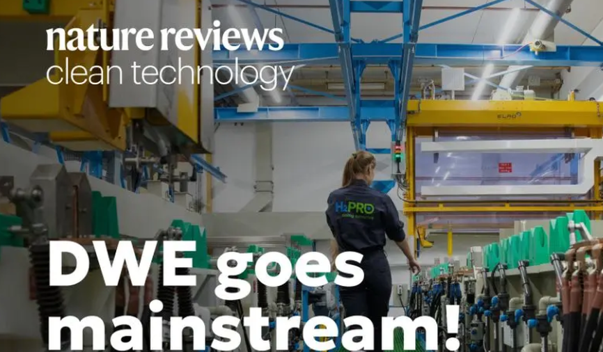 H2Pro’s Decoupled Water Electrolysis Technology Highlighted in Nature Reviews Clean Technology for Advancing Green Hydrogen Production