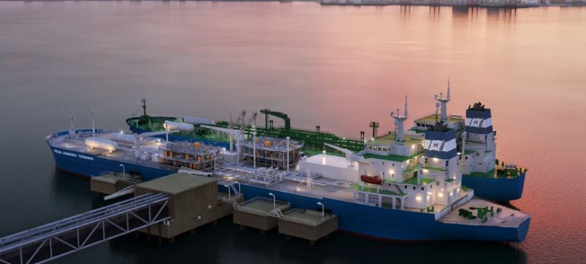 Wärtsilä Gas Solutions and Höegh Evi celebrate the first floating ammonia-to-hydrogen cracker