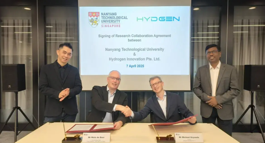 HYDGEN &amp; Energy Research Institute @ NTU Partner to Advance Onsite H2 Production for Industrial Decarbonization