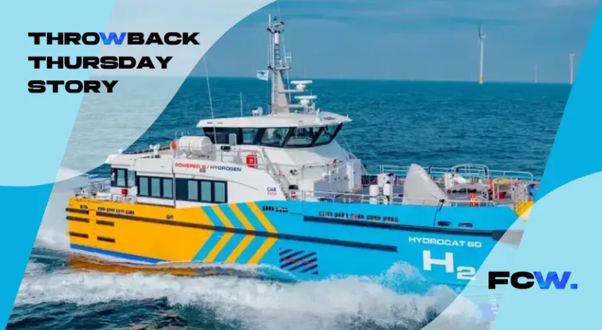 Windcat Delivers Hydrocat 60, the First Hydrogen Powered CTV in the MK5 Series