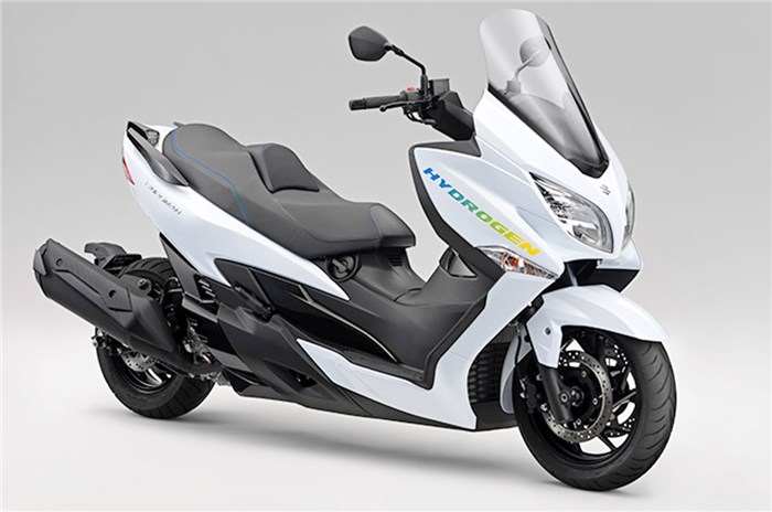 Hydrogen powered Suzuki Burgman in the works	Suzuki Burgman price, 400cc hydrogen powered scooter | Autocar India