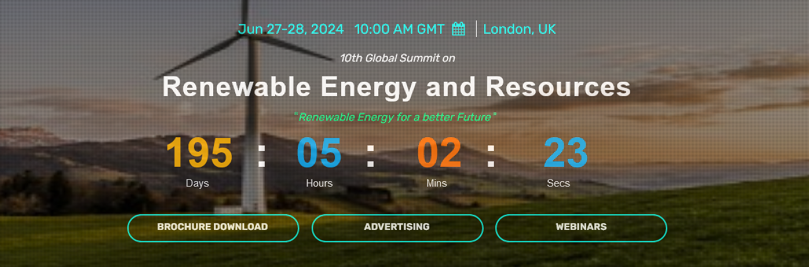 Global Summit on Renewable Energy and Resource