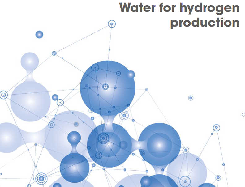 Water for hydrogen production