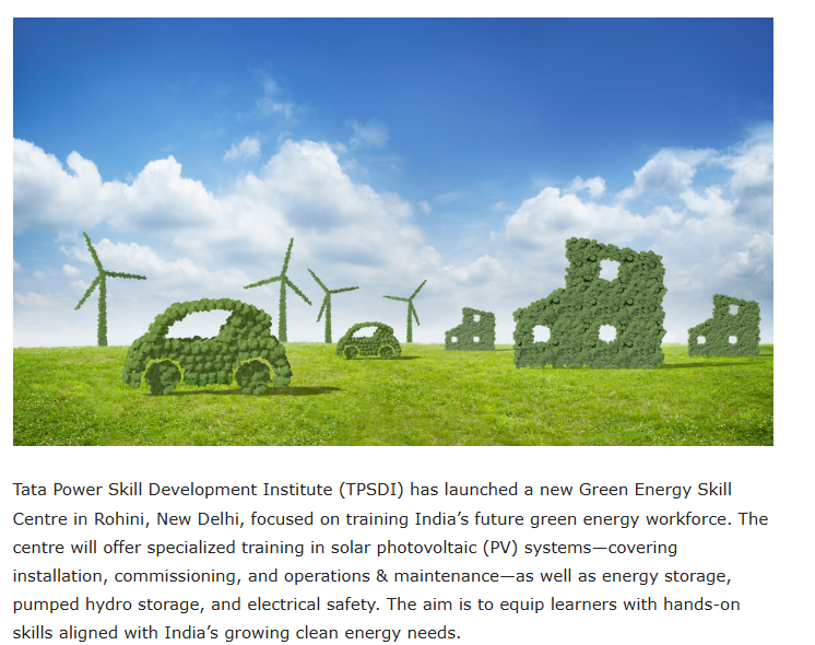 Tata Power Unveils Green Energy Skilling Centre In Delhi To Build Clean Energy Talent for India’s Green Energy Transition