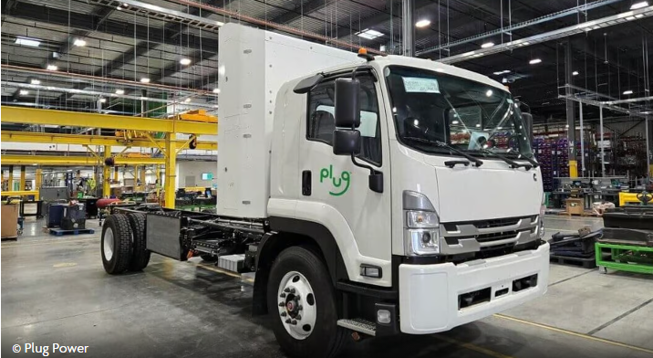 Plug Power unveils hydrogen-powered truck for middle-mile deliveries