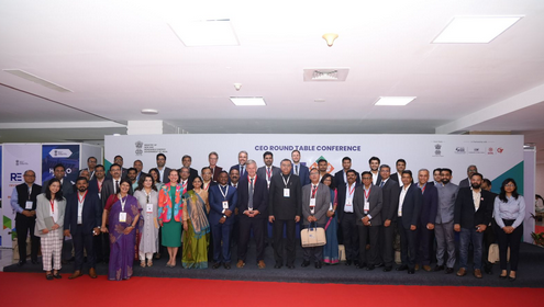 RE-INVEST 2024: CEO Roundtable held on ‘Accelerating Green Hydrogen Production through Green Jobs in Gujarat’