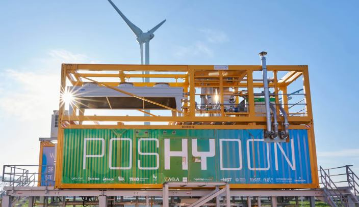 PosHYdon begins testing ahead of offshore hydrogen production in Q4