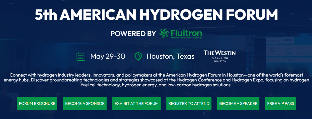 5th AMERICAN HYDROGEN FORUM