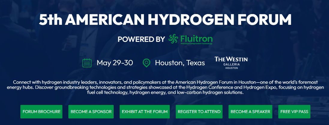 5th AMERICAN HYDROGEN FORUM