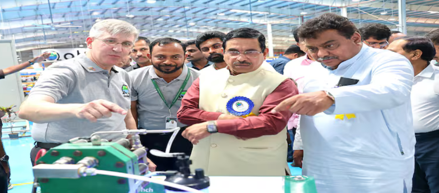 Ohmium's Rs 2,000-crore green hydrogen electrolyser gigafactory launched near Bengaluru