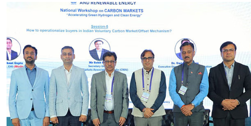 National Carbon Market Workshop organized by MNRE in partnership with CMAI – “Accelerating Green Hydrogen and Clean Energy”