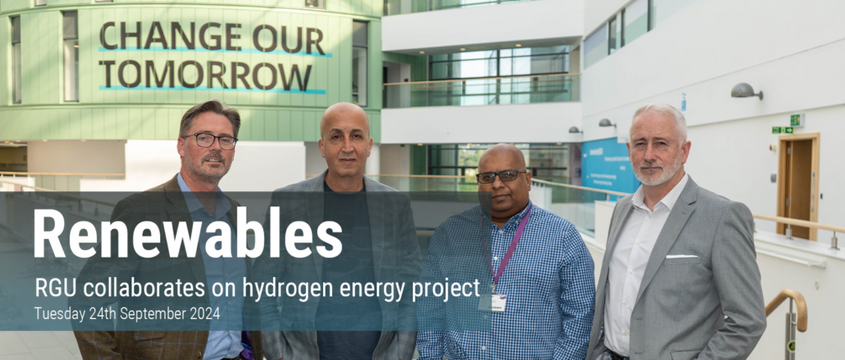 RGU collaborates on hydrogen energy project