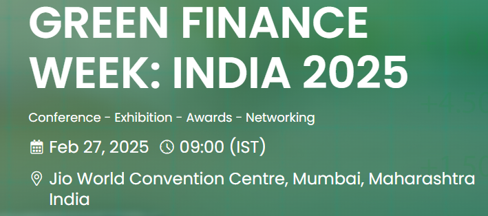 GREEN FINANCE WEEK: INDIA 2025