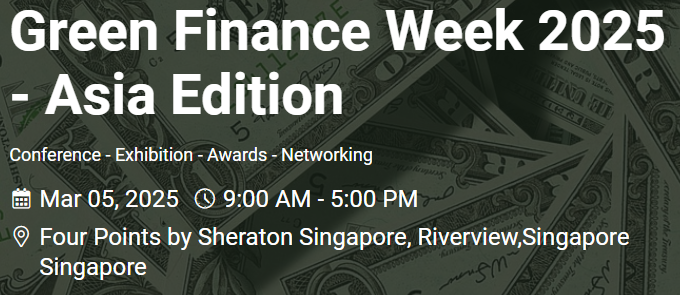 Green Finance Week 2025 - Asia Edition