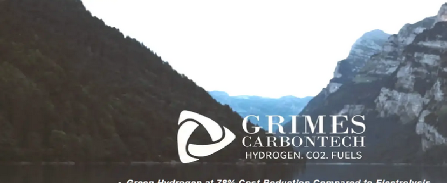 Grimes Carbon Tech Able to Produce Green Hydrogen Energy at a Fraction of Current Prices