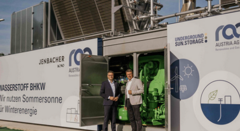 The Hydrogen Stream: Innio starts hydrogen-fueled CHP plant in Austria