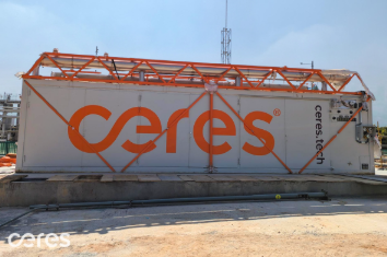 Ceres MW scale electrolyser project produces first hydrogen