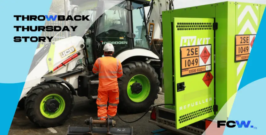 World’s First Hydrogen Powered Digger Gets to Work as Lower Thames Crossing Targets Carbon Neutrality