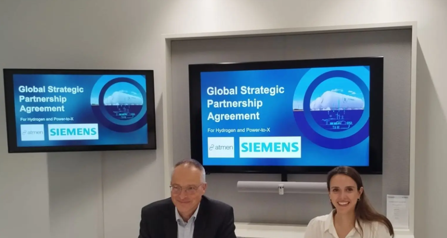 Siemens Infrastructure Partners with Atmen to Digitize Green Hydrogen Compliance From Design to Delivery
