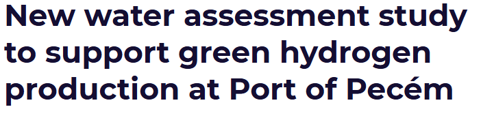 New water assessment study to support green hydrogen production at Port of Pecém