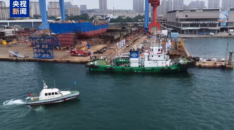 China uses green ammonia to fuel seafaring vessel for first time